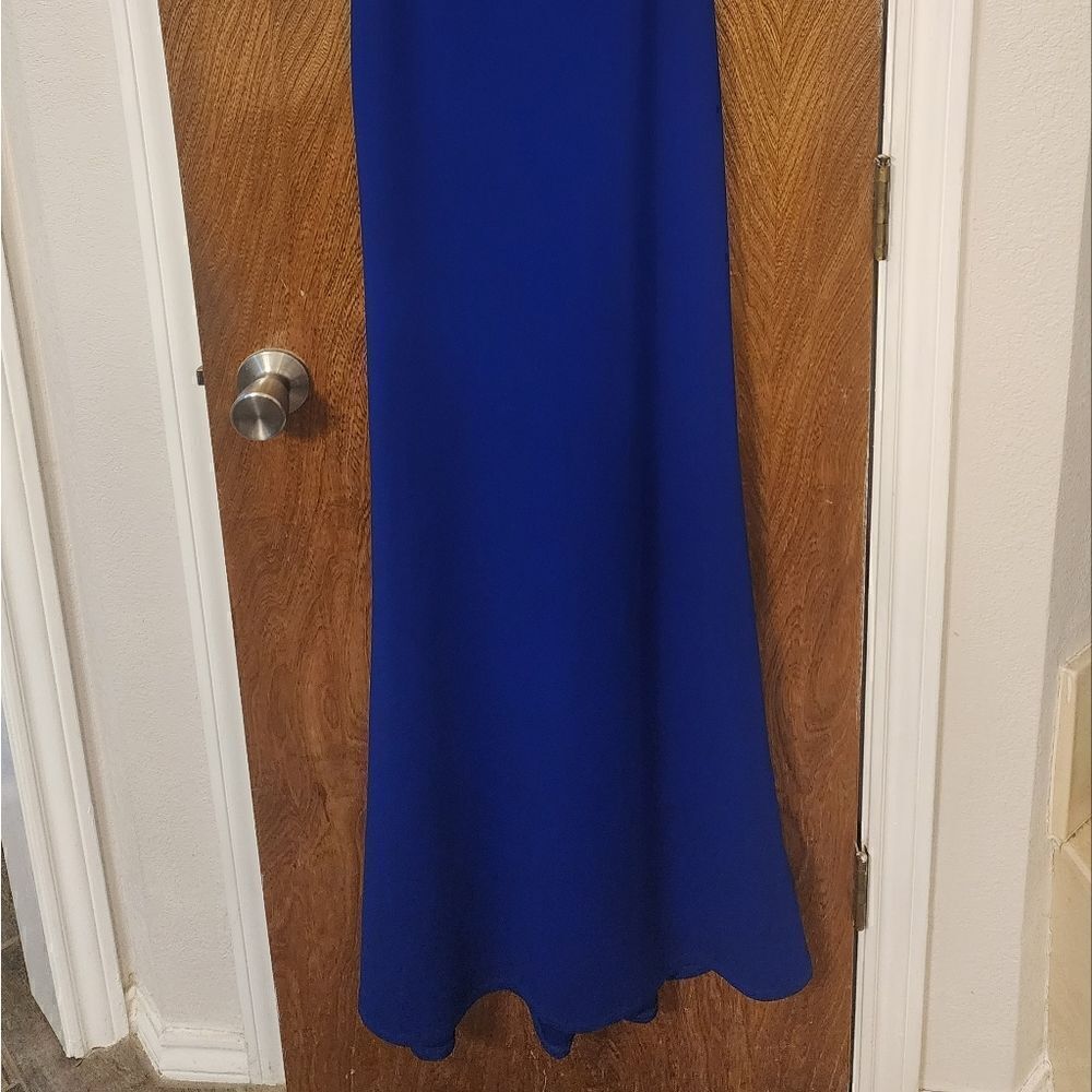 B Darlin Long Column Dress - Picture 2 of 8